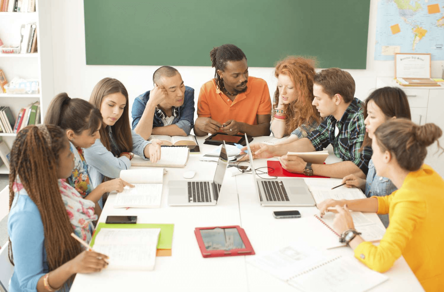 Students Learning