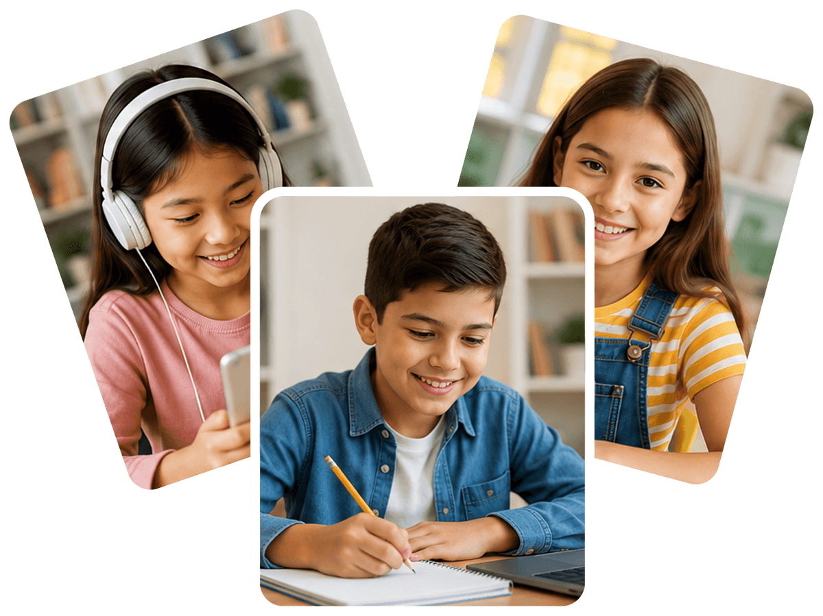 students collage