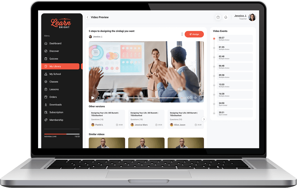 Relevant and timely videos that bring lessons to life