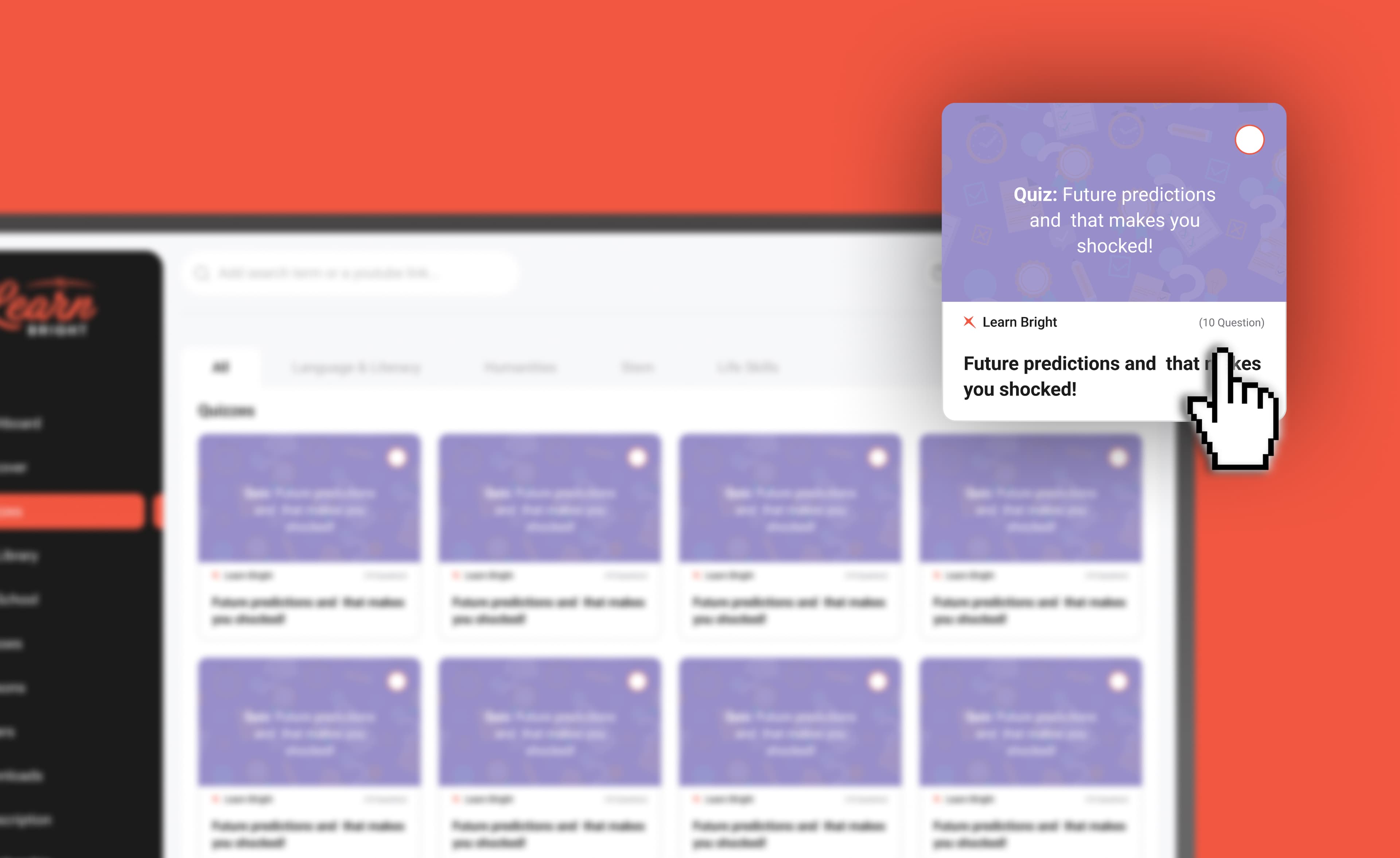 Find or create a quiz