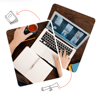 Teachers preparing lesson plans